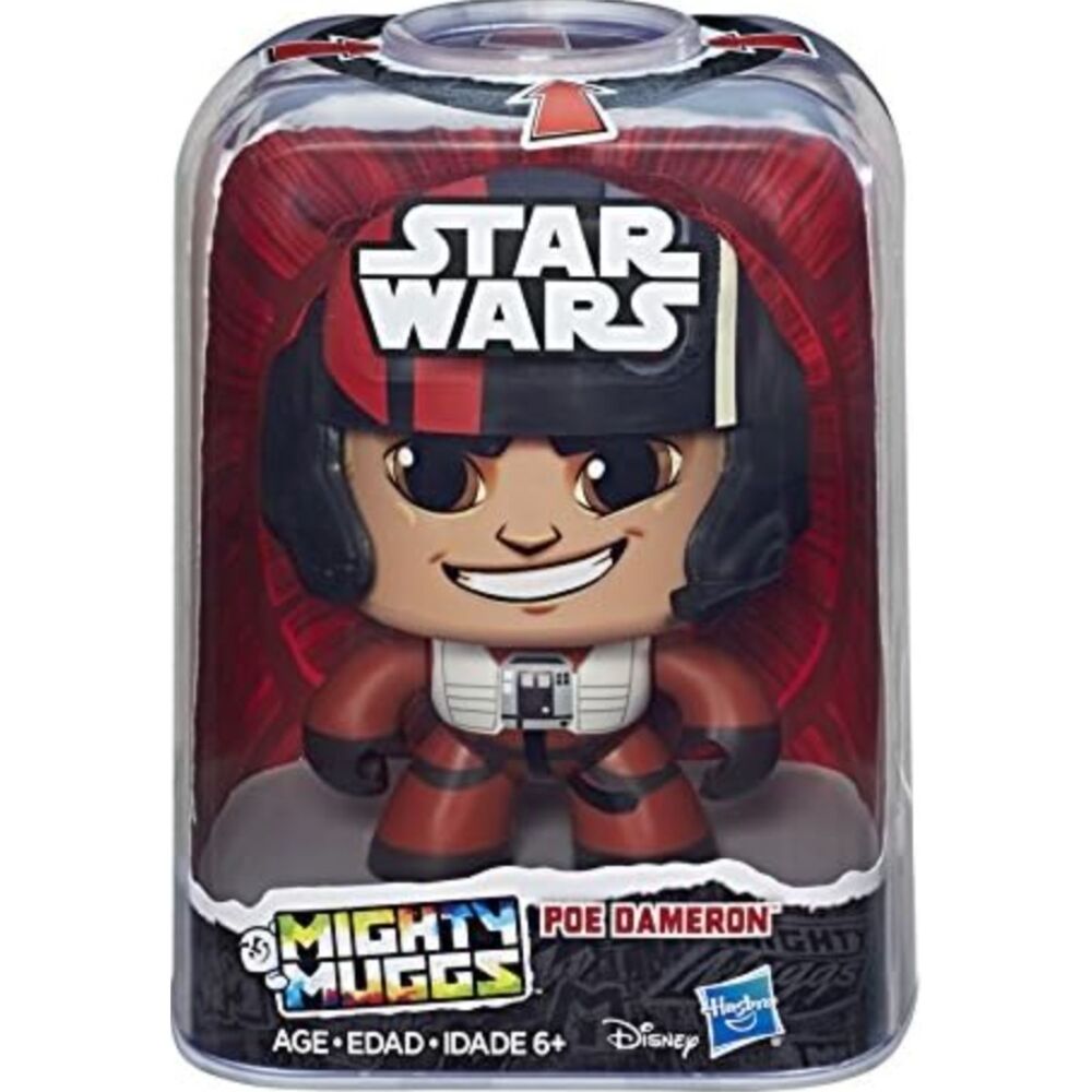 Star Wars Poe Dameron Mighty Mugs E8 Collectible Action Figure Disney Hasbro